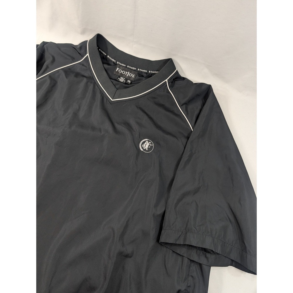Foot Joy Pullover Short Sleeve Windbreaker Men's XXL Oklahoma Country Club Golf